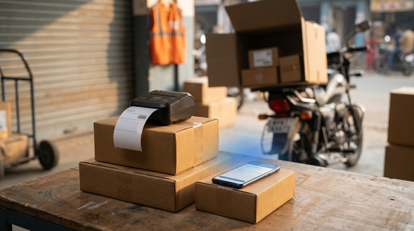 Why Bluetooth Printers Are Transforming E-Commerce Logistics and Last-Mile Delivery in India