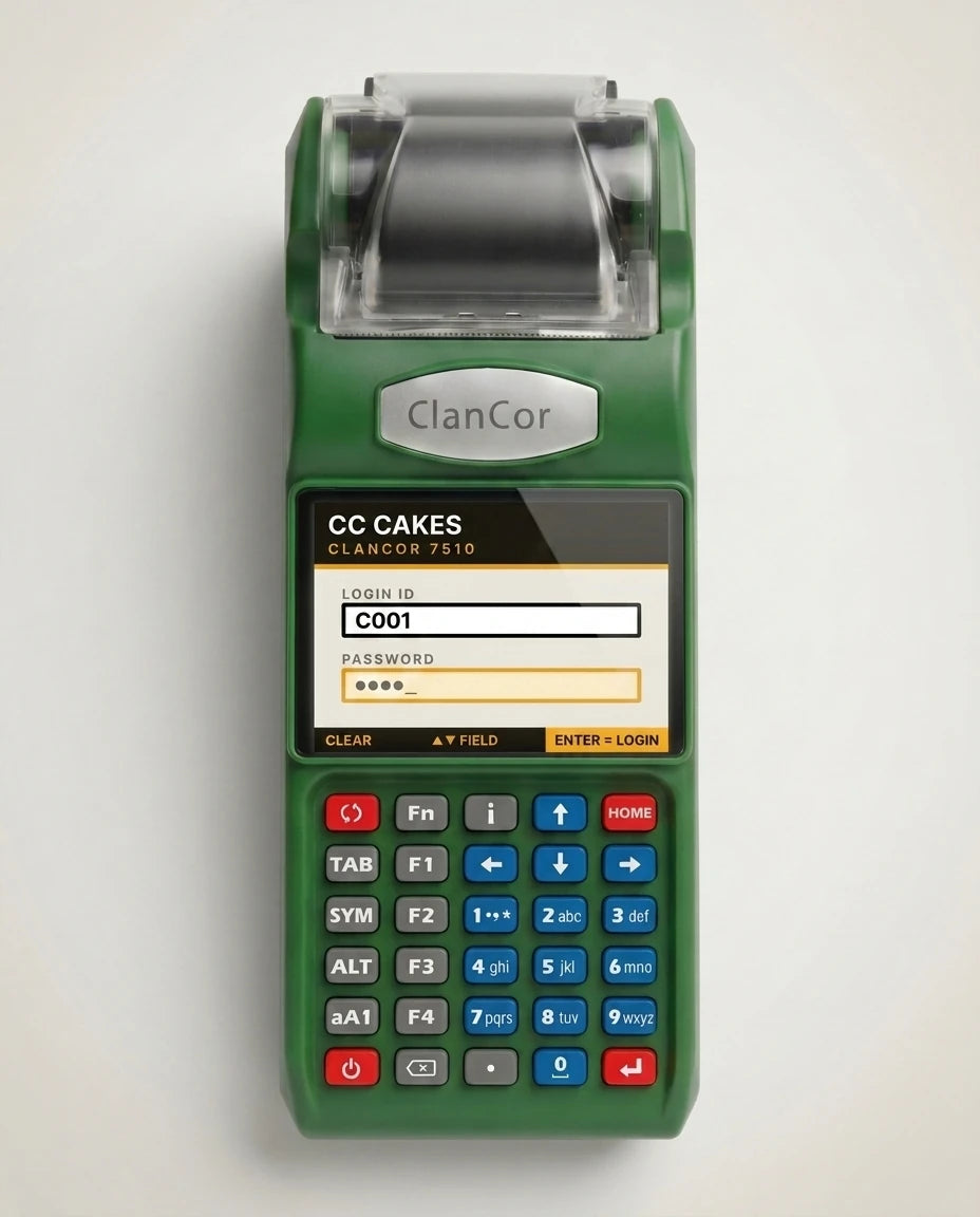 Clancor MP7510 Handheld POS Terminal